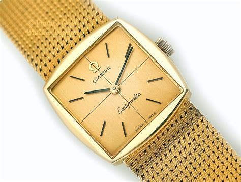 omega deville ladymatic price list|omega ladymatic vintage gold.